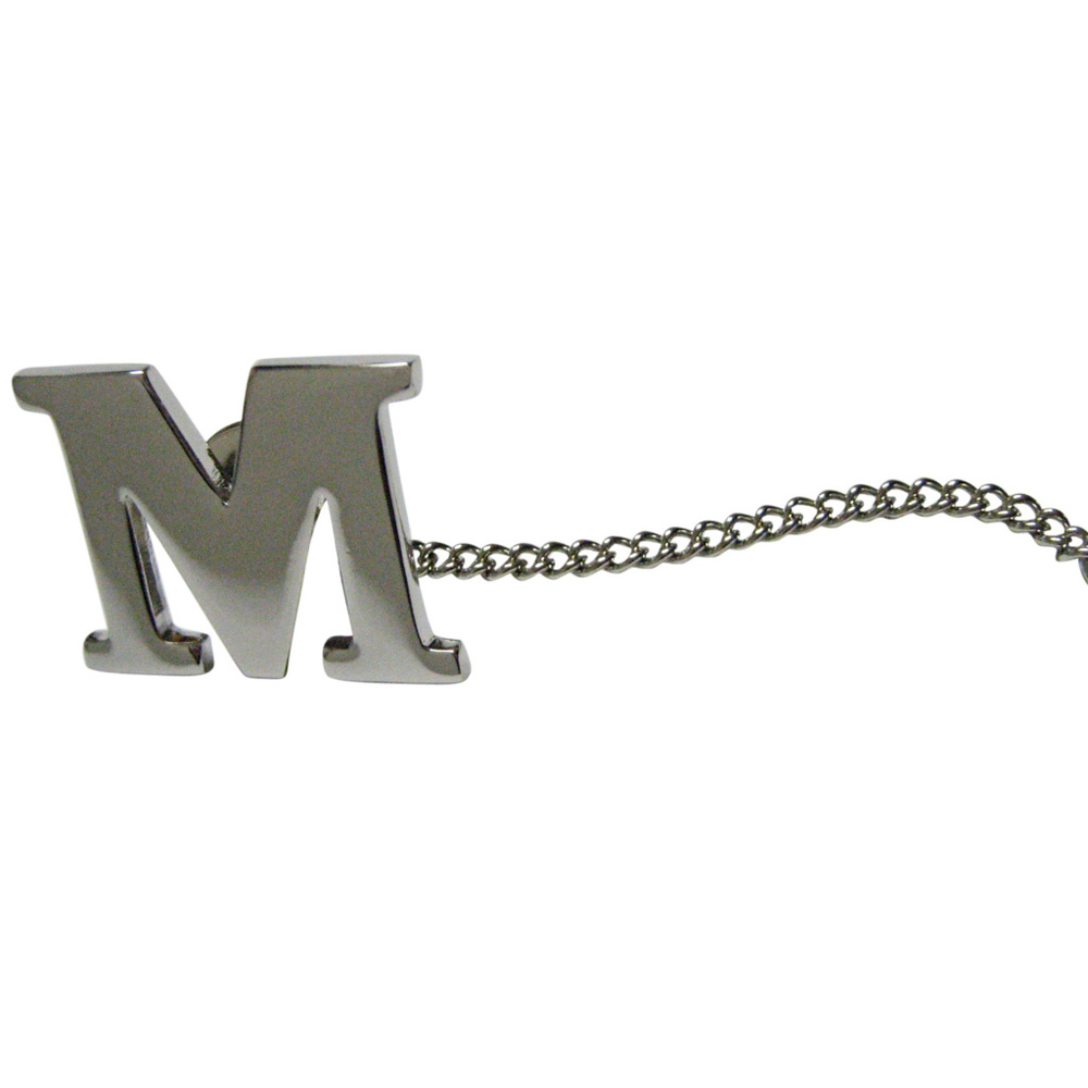 Letter M Tie Tack